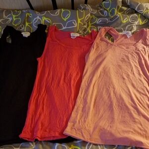 Lot of 3 L & B Life Tank Tops Small
